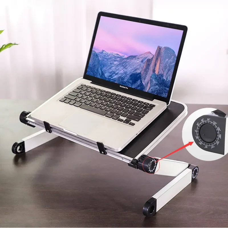 Adjustable Laptop Stand with C - Tablet Lap Desk 评论和价格