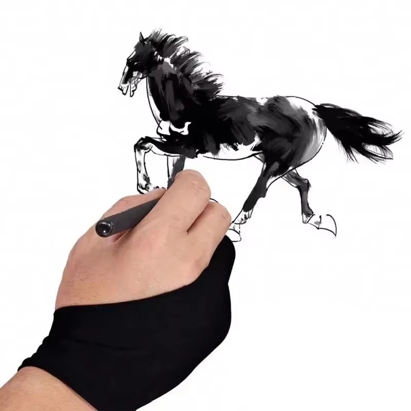 Two-Fingers Anti-touch Paintin - Drawing Glove Artist 评论和价格
