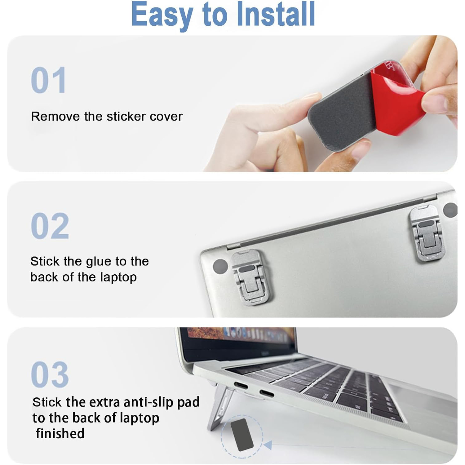 2PCS Portable Foldable Laptop  - Cooling Stand Tablet 评论和价格