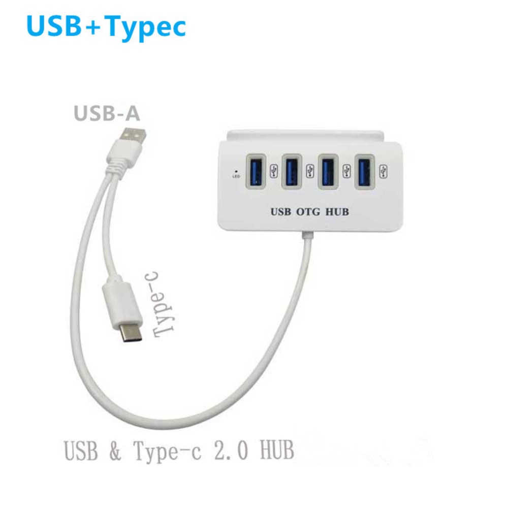 OTG Hub USB OTG HUB USB2.0 4 i - Usb Hub Type C 评论和价格