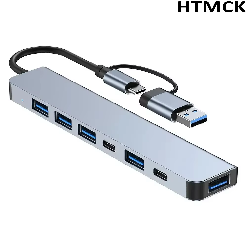8-in-2 USB Type-C Multiport Do - Usb Hub Type C 评论和价格