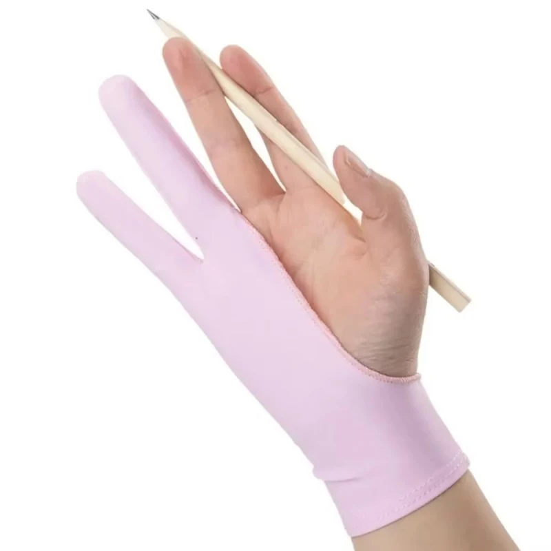 1/2Pcs Two-Finger Hand Paintin - Drawing Glove Artist 评论和价格
