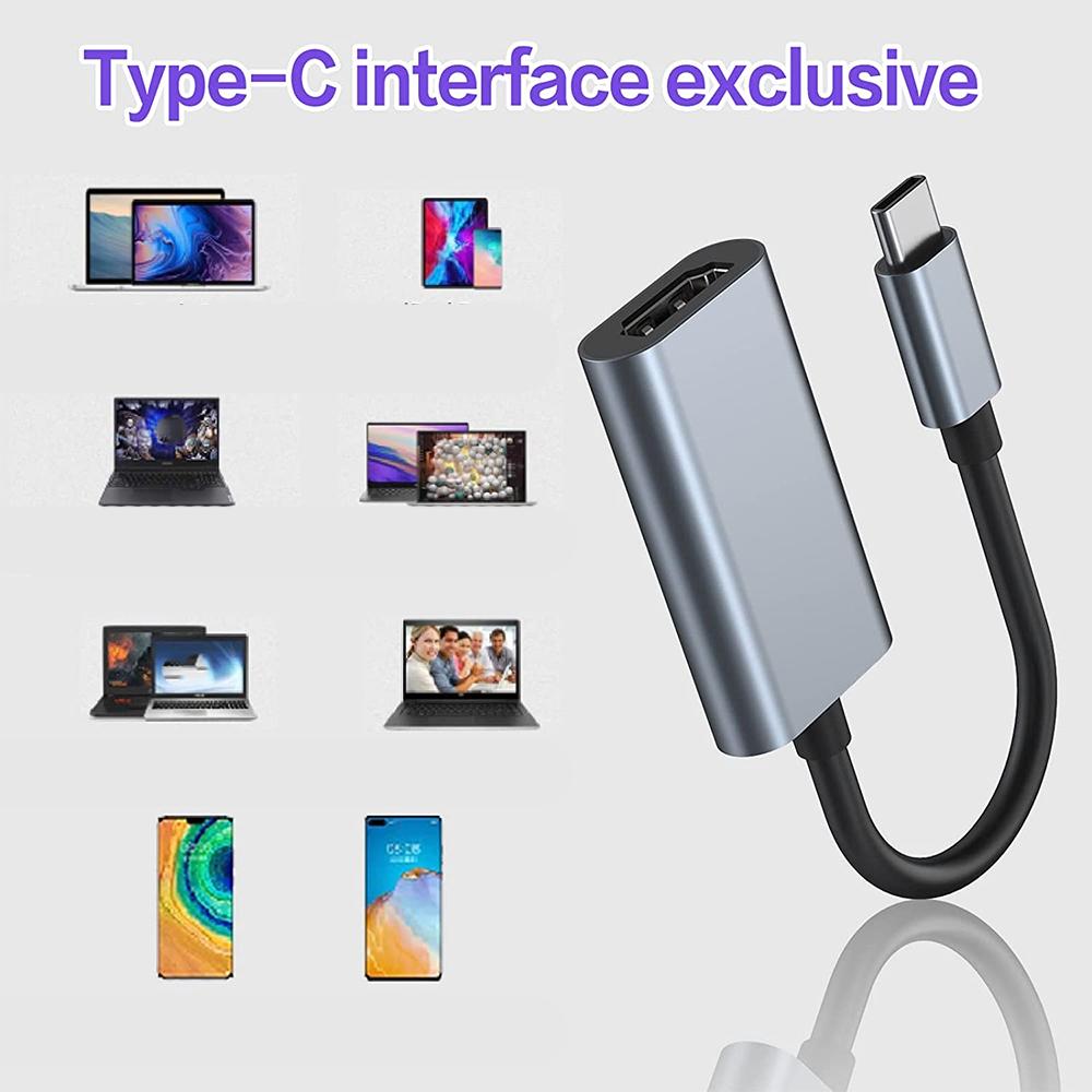 4K 60Hz Type C to HDMI Adapter - Usb Hub Type C 评论和价格